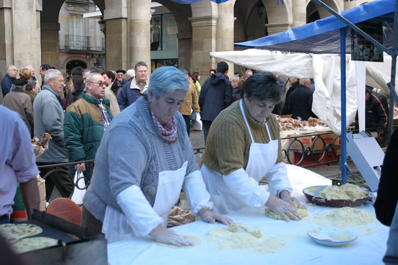Mercado Agricola de Navidad Vitoria Gasteiz. Foto Aitor Ayesa