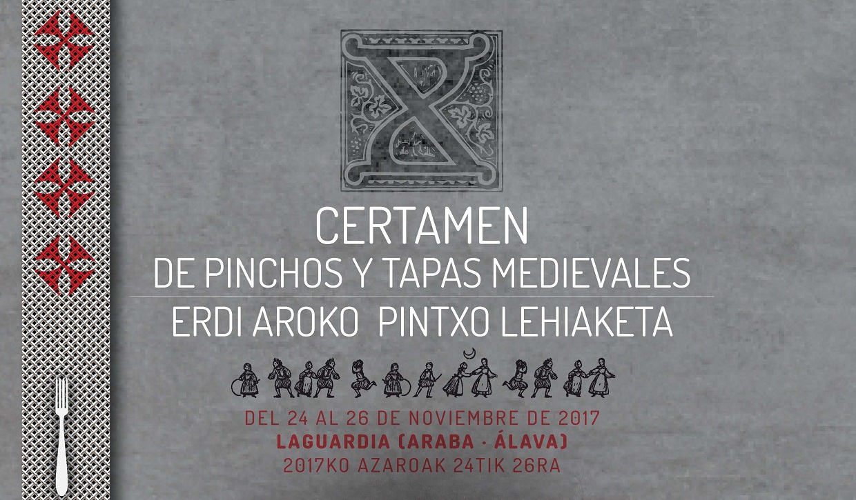 X Certamen de Pinchos Medievales en Laguardia. Redescubriendo un mundo de sabores