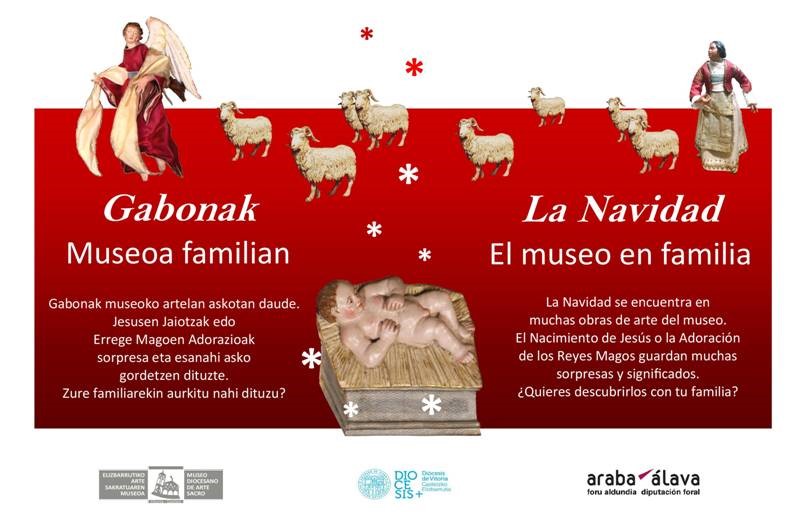 Museo Diocesano de Arte Sacro de Vitoria-Gasteiz. Programa de Navidad 2022-2023.